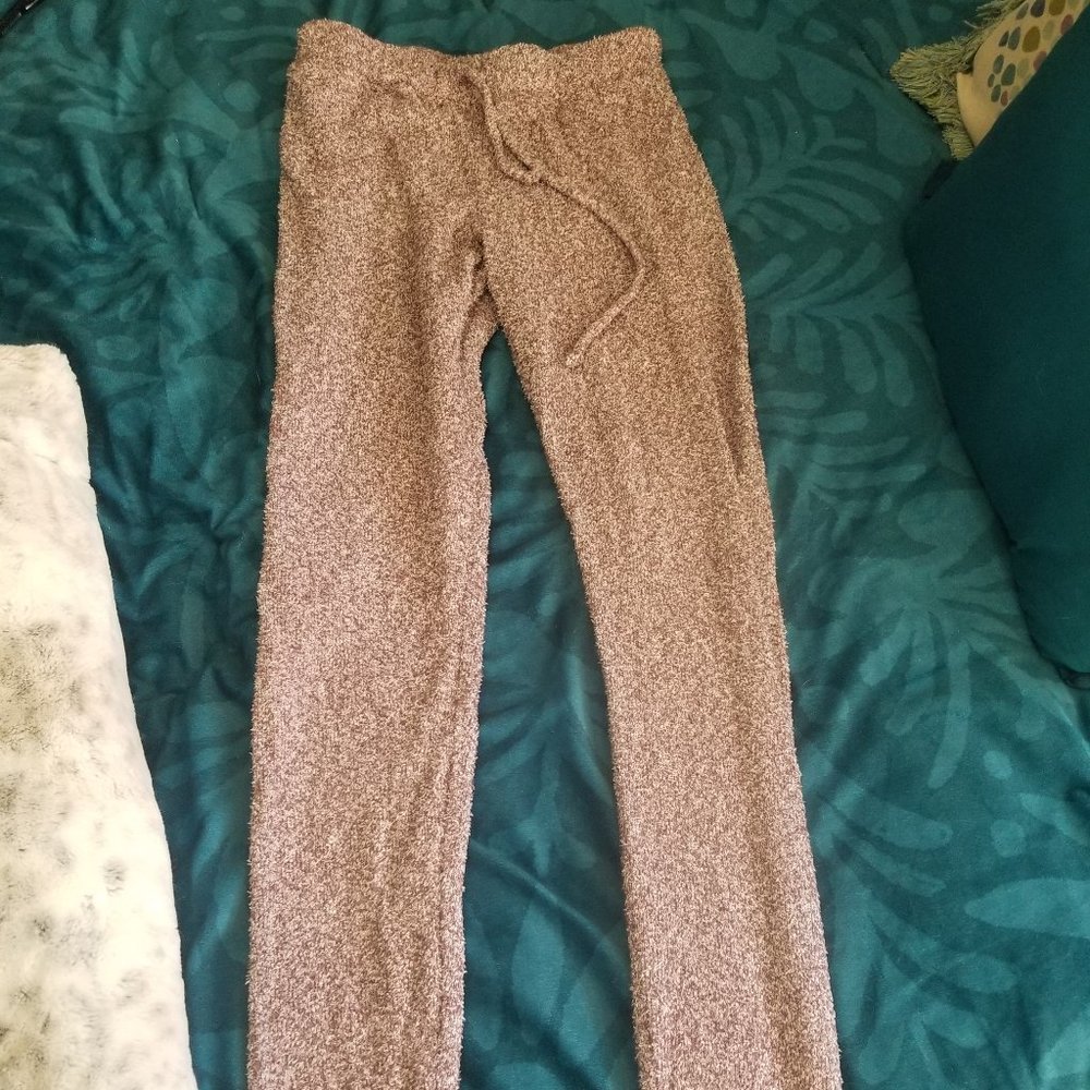 Express Fuzzy Jogger Pants XS